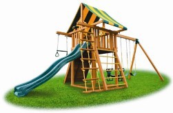Wooden Swing Sets, an Exceptional Value and Hours of Fun and Exercise